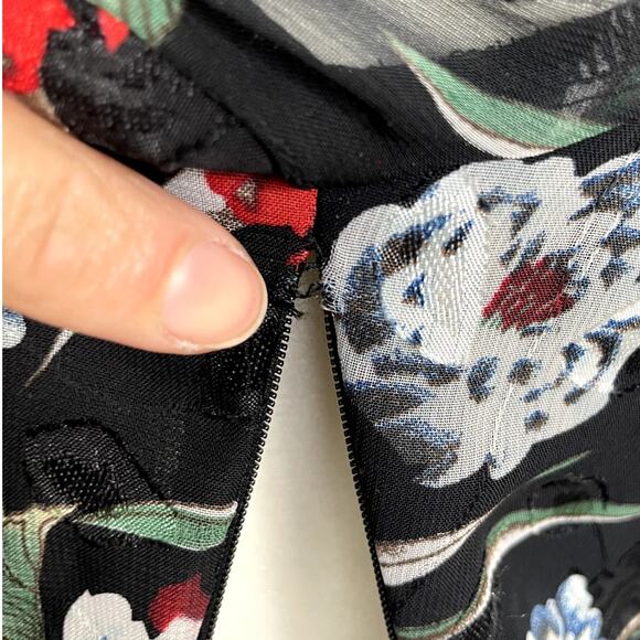 Foxiedot Alva Floral Mini Dress Size XS Whimsy Coquette Chic Wedding Guest - Picture 12 of 16